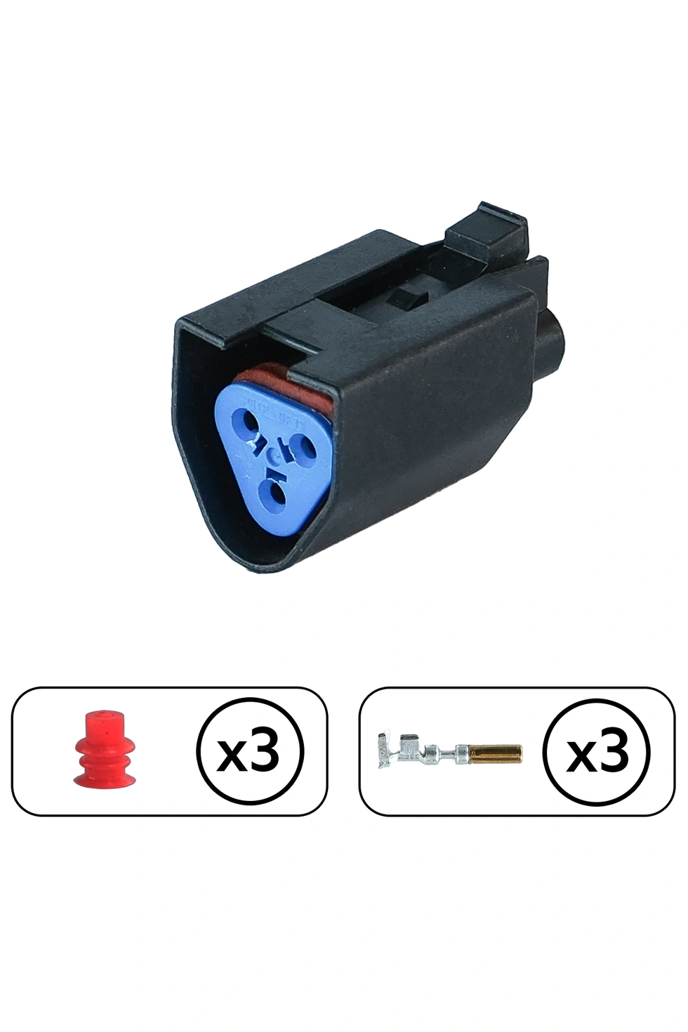 Ford Geri Vites Müşür Soketi 3 Pin