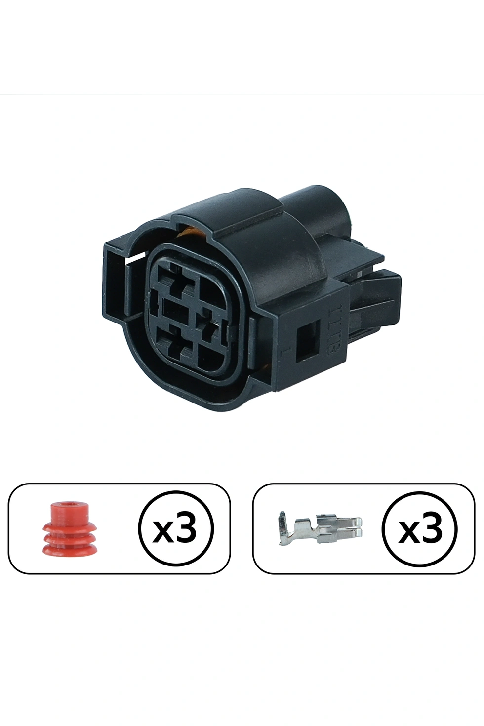 Volkswagen Radyatör Fan Müşür Soketi 3 Pin