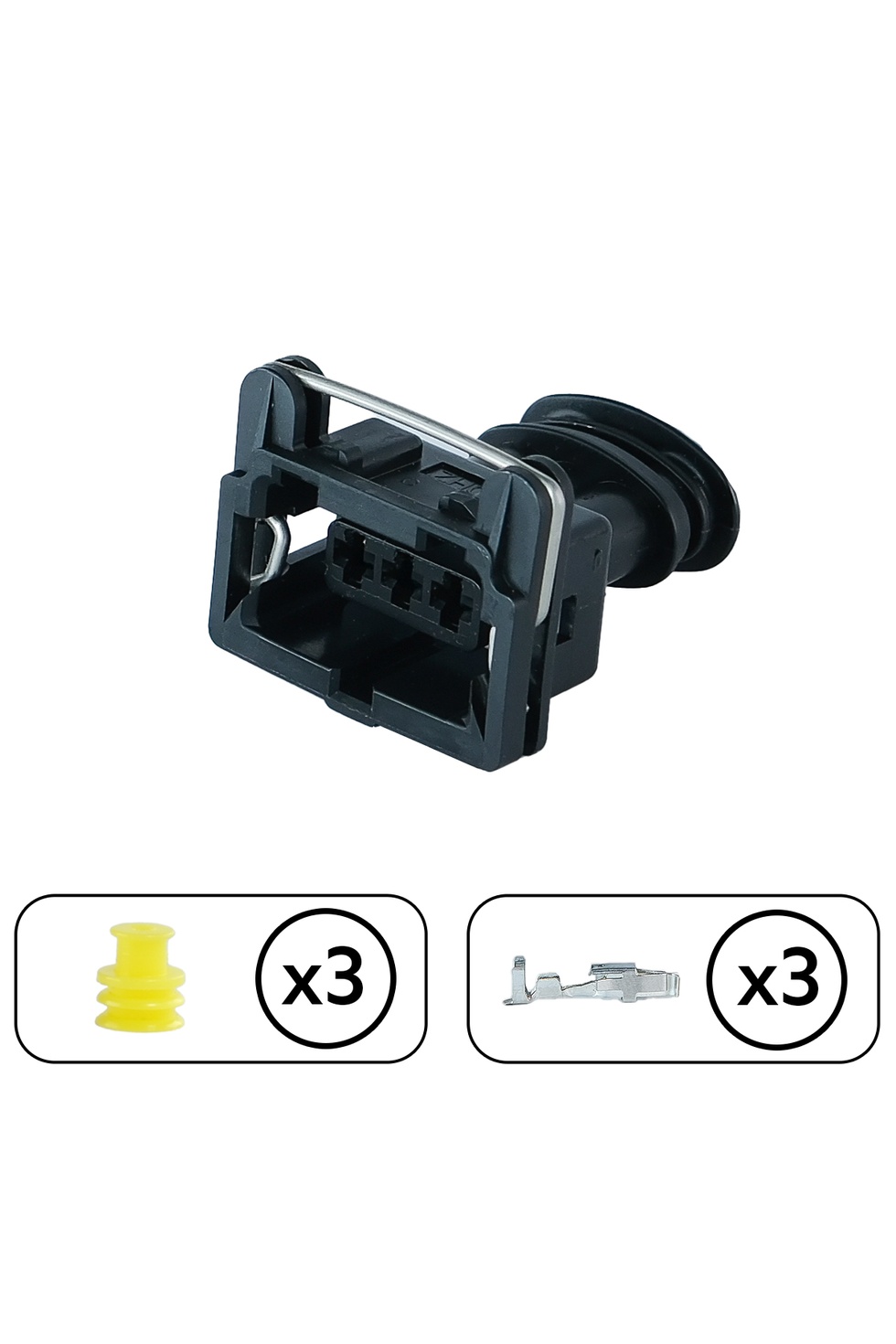 Opel Eksantrik Sensör Soketi 3 Pin