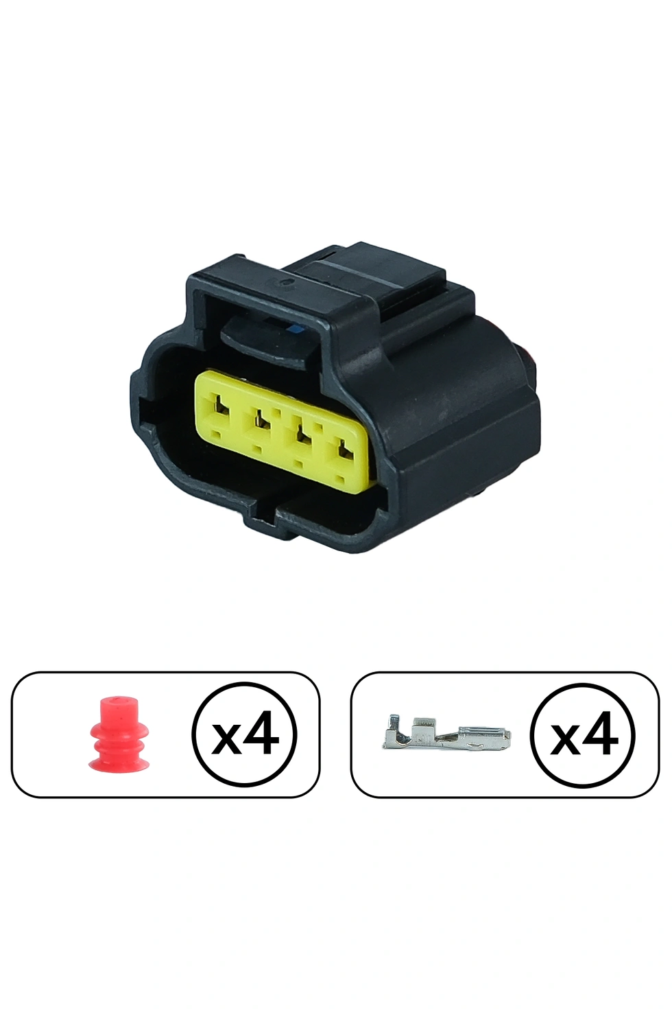 Ford Gaz Kelebeği Soketi 4 Pin