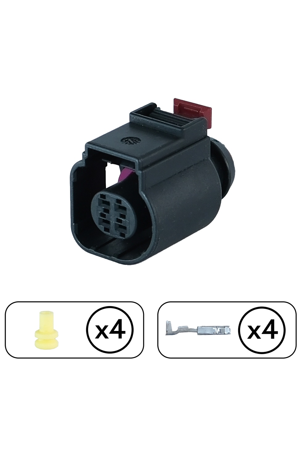 Isı Müşür Soketi 4 Pin Kablosuz