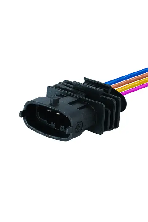 Sensör Soketi Dişi 4 Pin Kablolu
