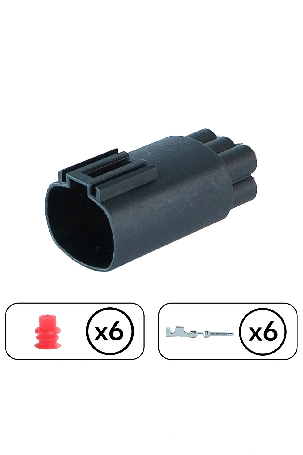 Ford Soket Dişi 6 Pin Kablosuz