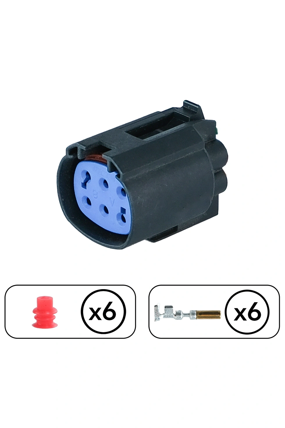 Soket 6 Pin Kablosuz