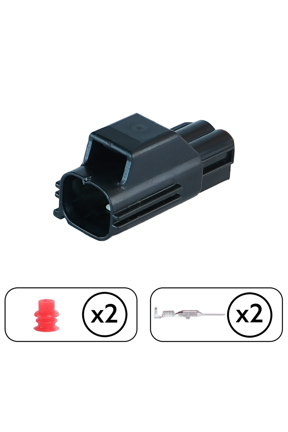 Volvo Basınç Müşür Soketi Dişi 2 Pin