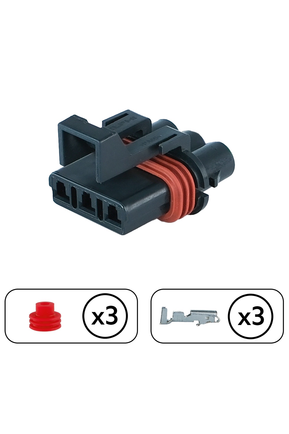 Fan Soketi 3 Pin Kablosuz