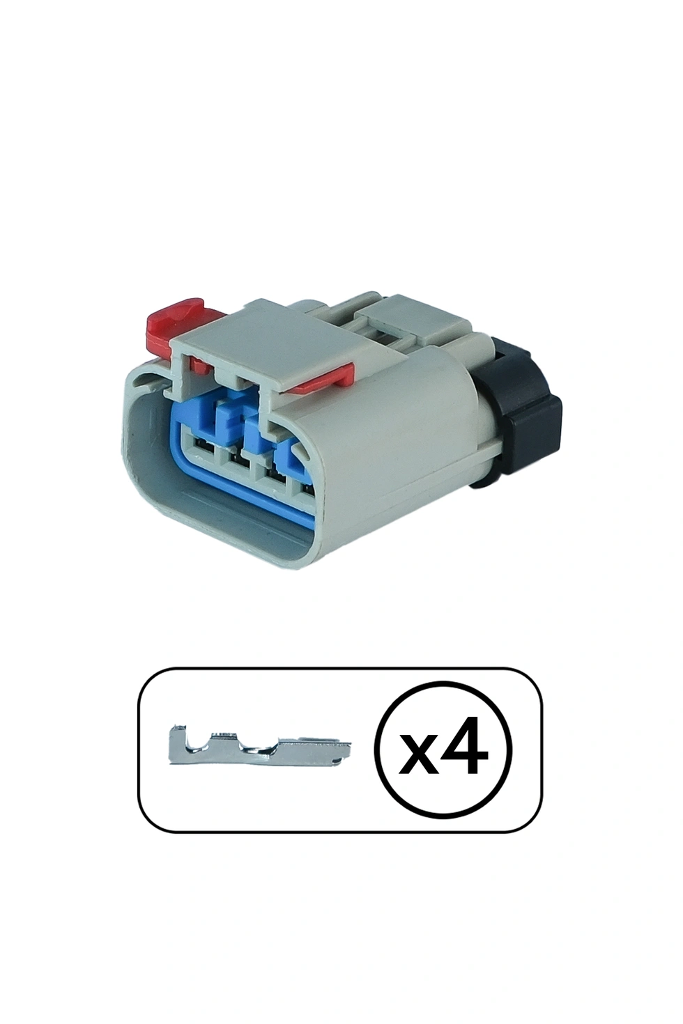 Distribütör Soketi Gri 4 Pin Kablosuz