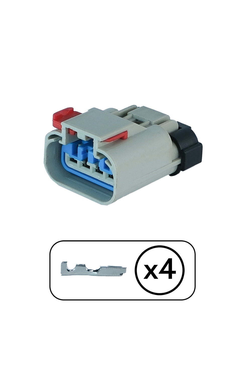 Distribütör Soketi Gri 4 Pin Kablosuz