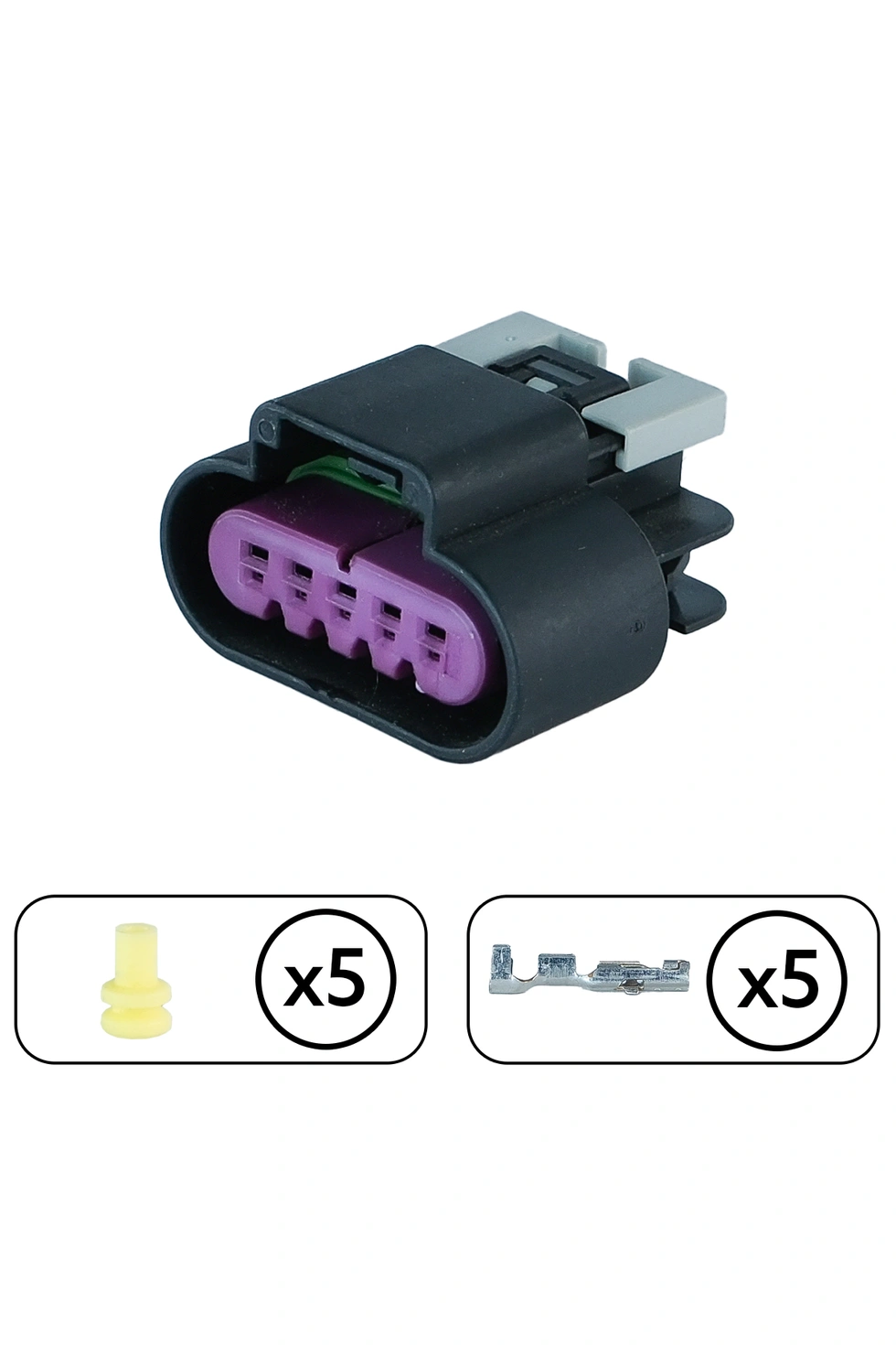 Sis Far Lambası Soketi 5 Pin Kablosuz