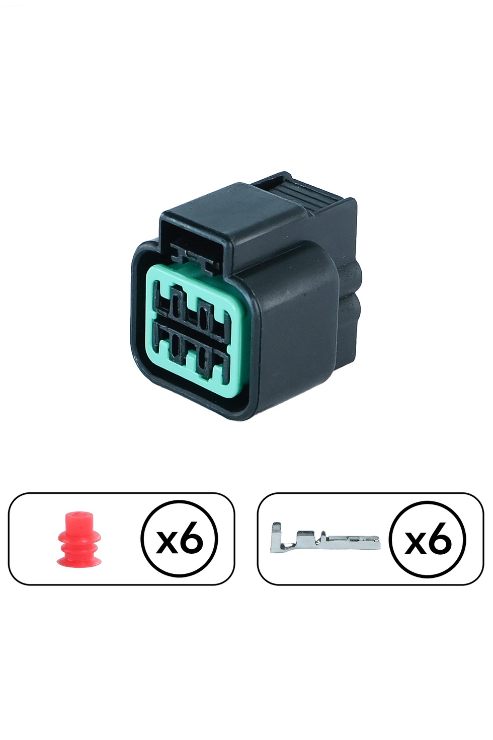 Hyundai Accent Far Soketi 6 Pin