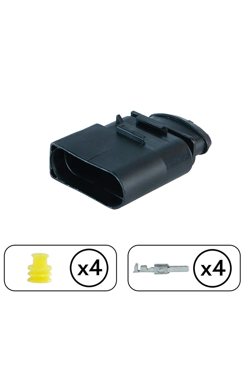 Volkswagen Bobin Soketi Dişi 4 Pin