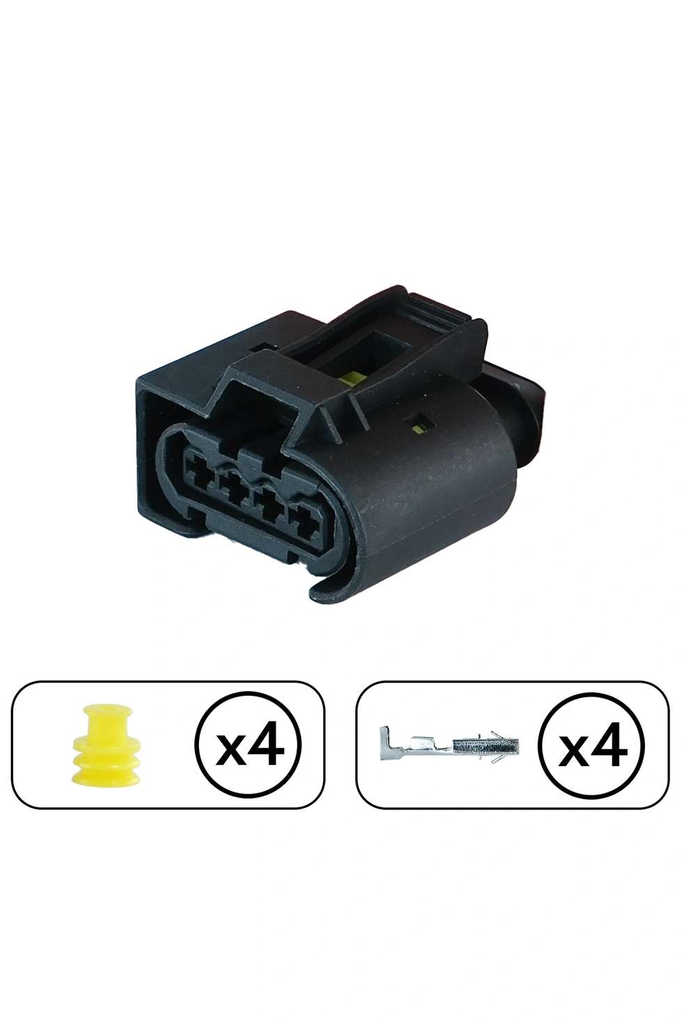 Mercedes-Benz E200 Ateşleme Bobin Soketi 4 Pin
