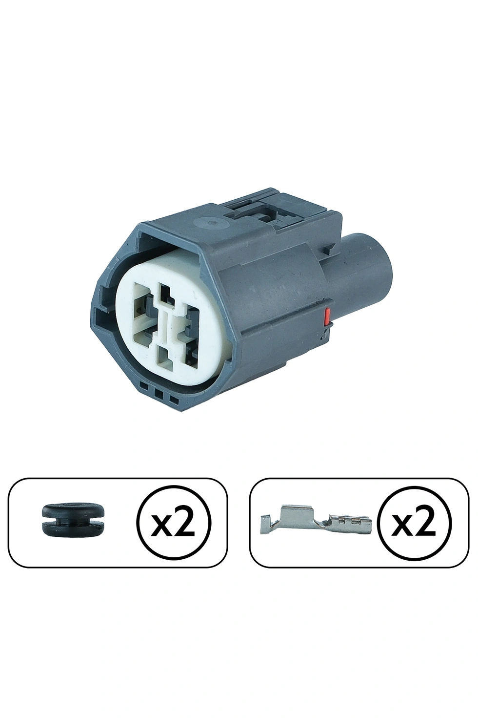 Transit Ford Fan Motor Soketi 4 Pin
