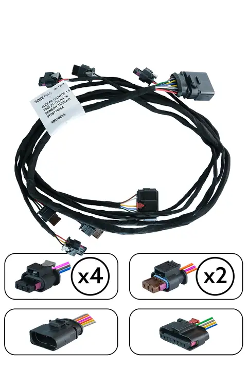 Audi A3 Sportif 1.5 Tsdi 2021- Ön Park Sensör Tesisatı 8Y0971085A