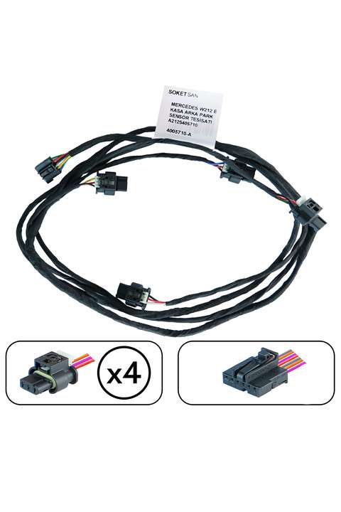 Mercedes W212 E Kasa Arka Park Sensör Tesisatı A2125405710