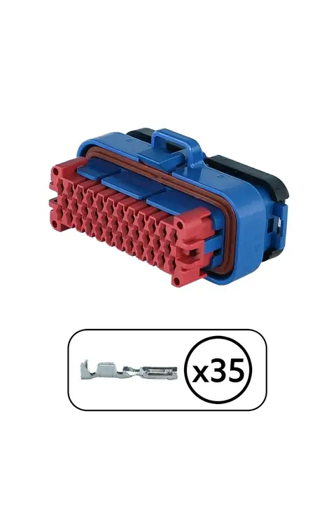 Konnektör Mavi 35 Pin Kablosuz
