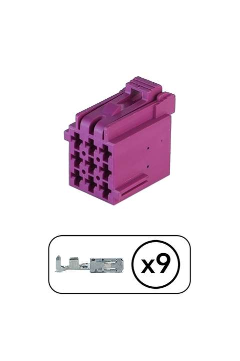 MCP 2.8 Konnektör 9 Pin Kablosuz