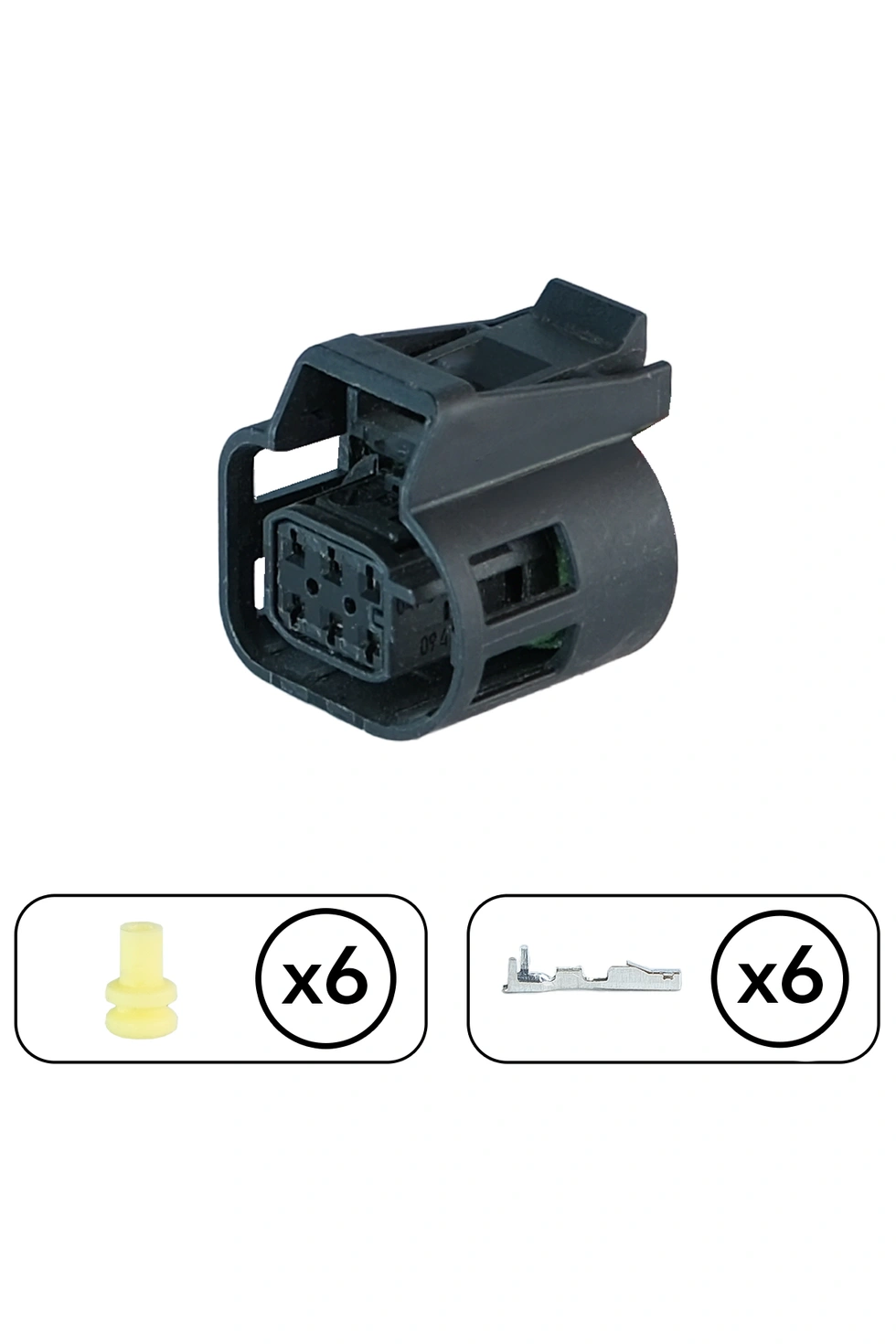 Gaz Kelebeği Soketi 6 Pin Kablosuz