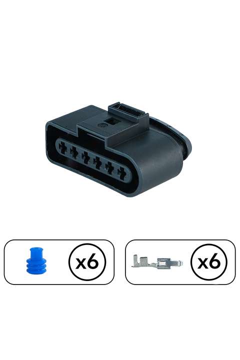 Pompa Soketi 6 Pin Kablosuz
