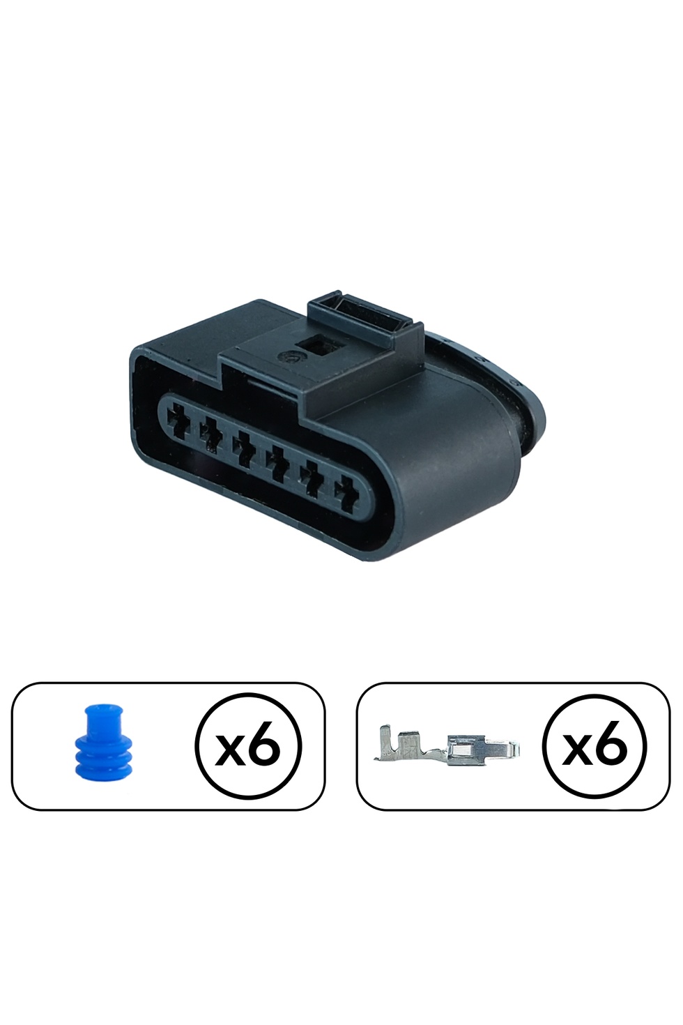 Pompa Soketi 6 Pin Kablosuz