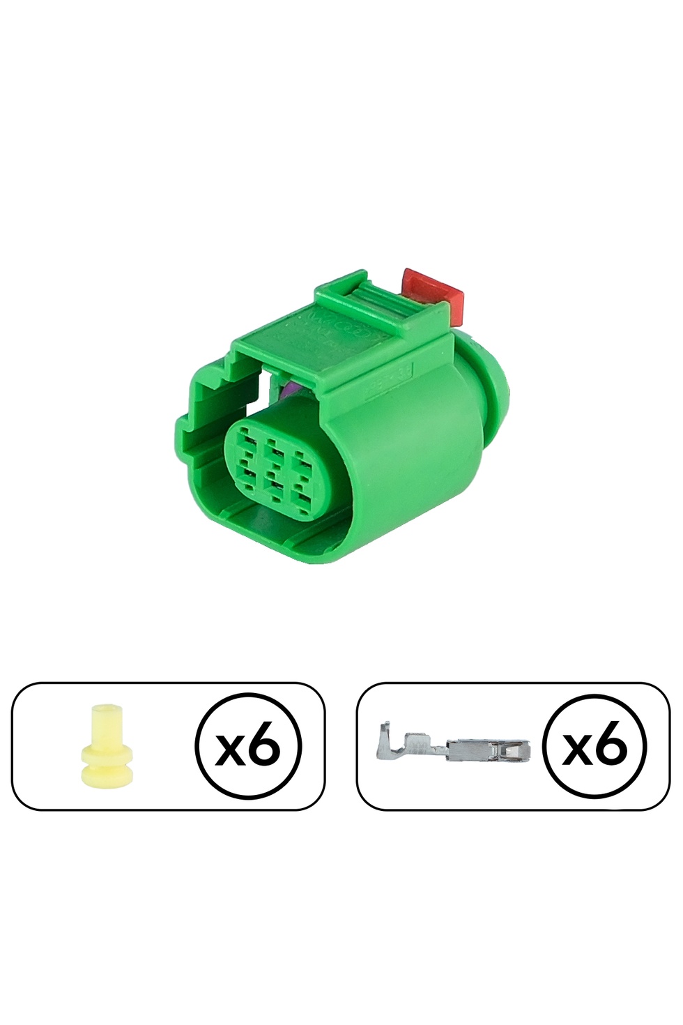 Volkswagen Arka Lamba Soketi 6 Pin Kablosuz