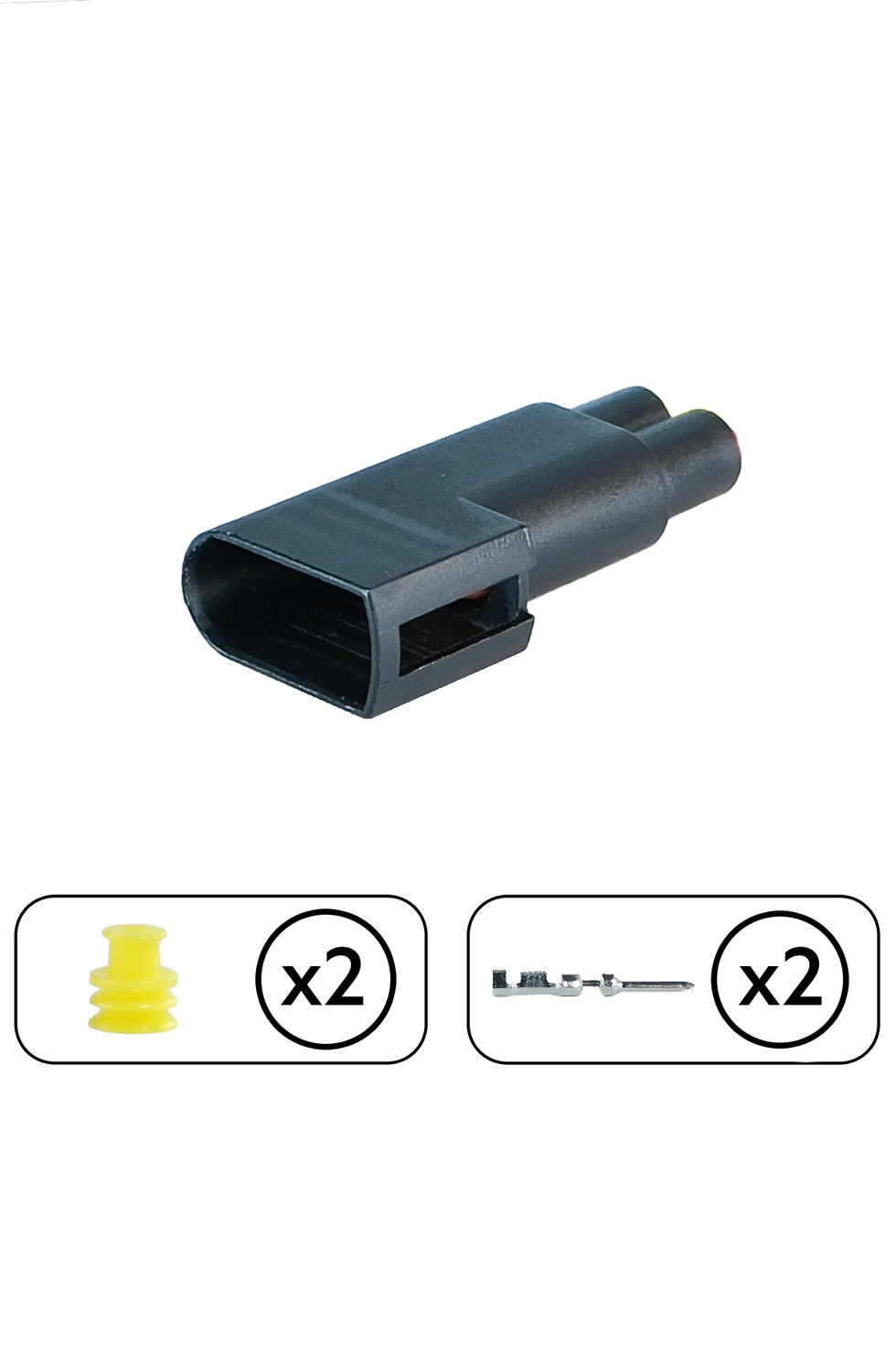 Ford Dişi Balata Soketi 2 Pin