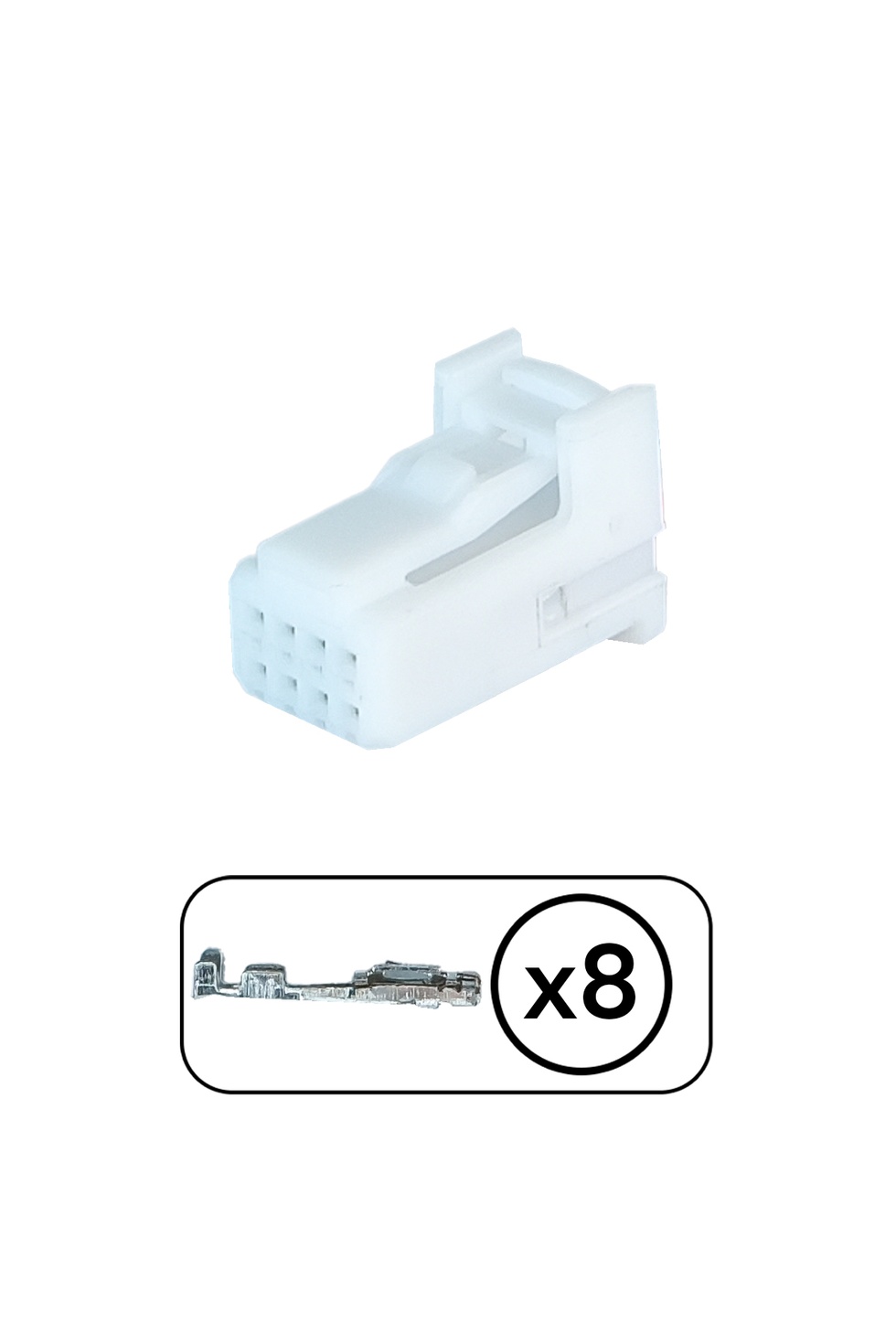 Renault Kapı Kilit Soketi 8 Pin