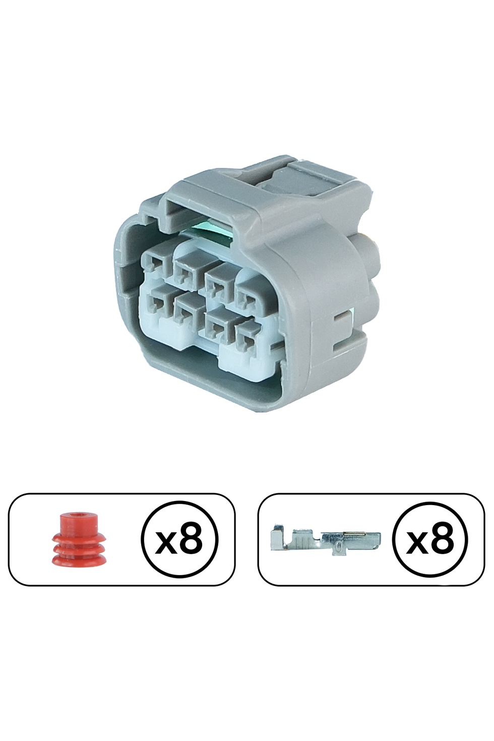 Brc Bağlantı Soketi 8 Pin Kablosuz