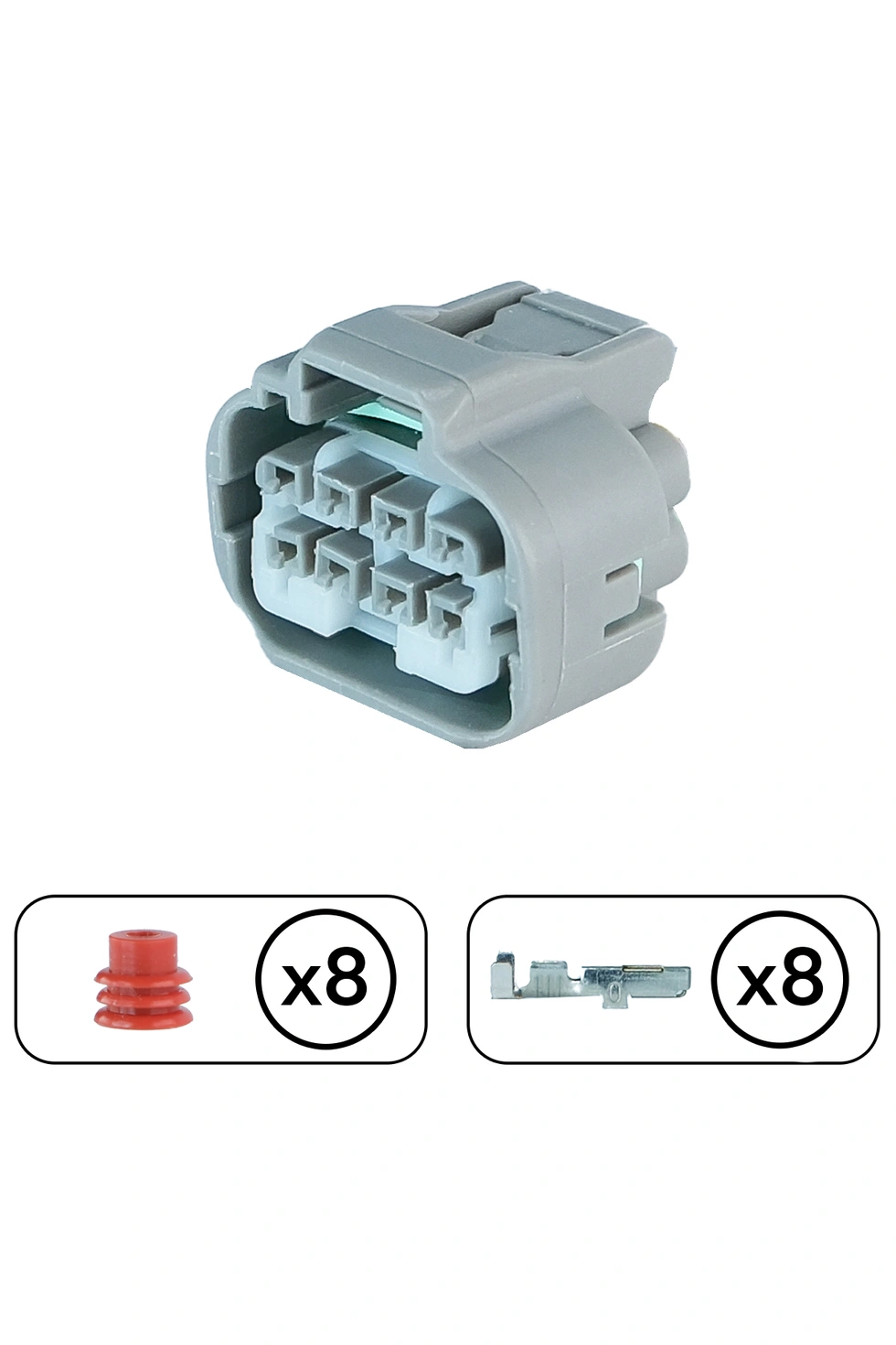 Brc Bağlantı Soketi 8 Pin Kablosuz