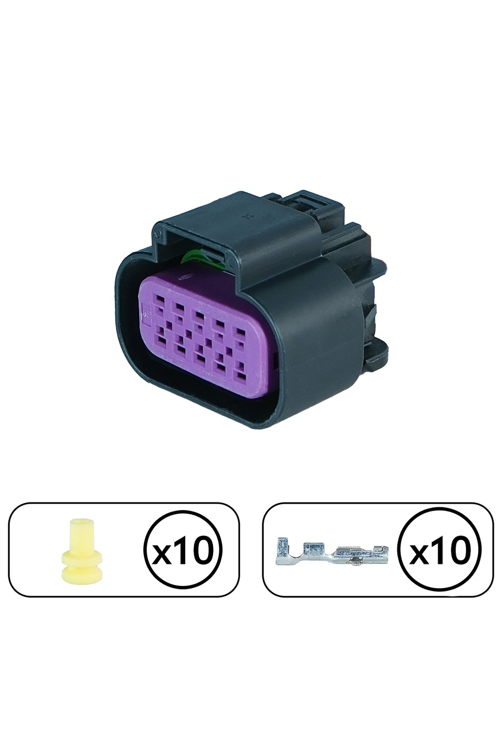 Far Lambası Ve Gaz Pedalı Konum Sensör Soketi 10 Pin Kablosuz