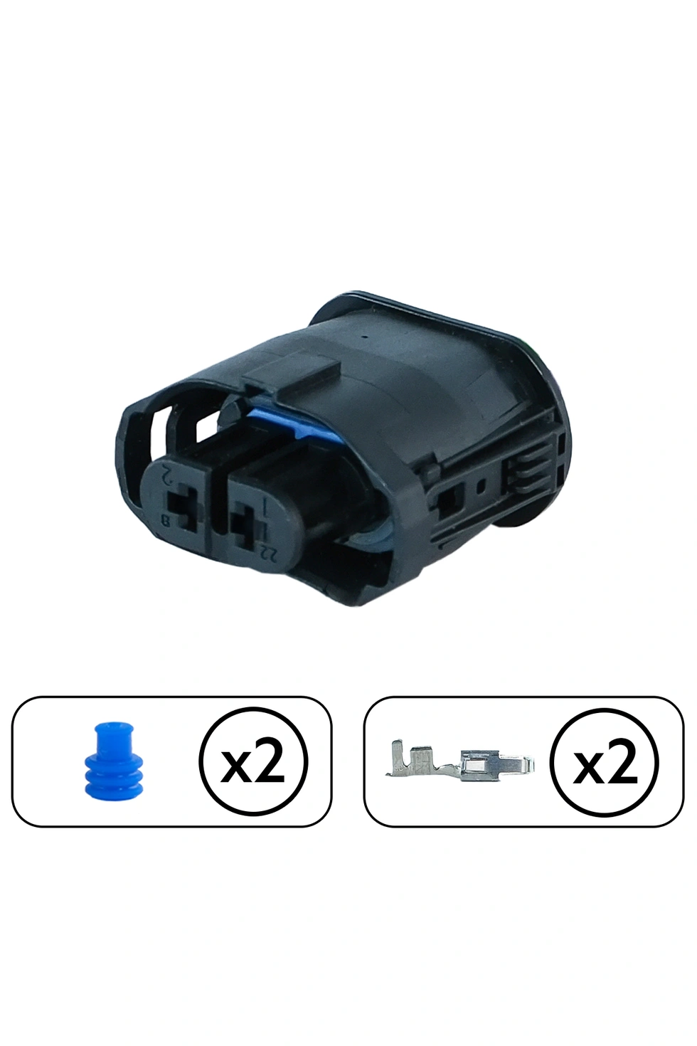 Bmw Sis Farı Soketi 2 Pin