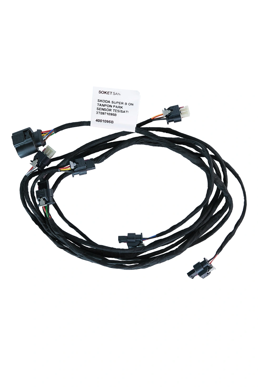 Skoda Super B Ön Tampon Park Sensör Tesisatı 3T0971095B