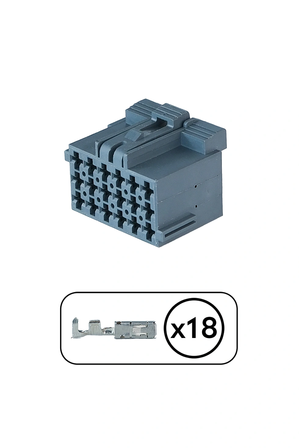 MCP 2.8 Konnektör 18 Pin Kablosuz