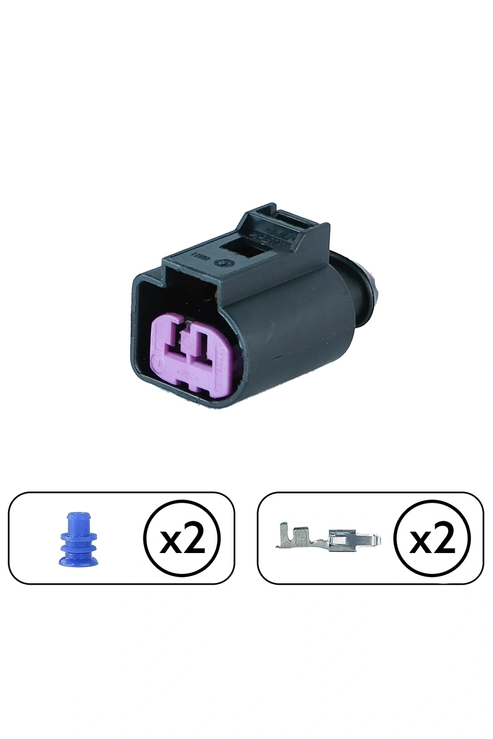 Alternatör Soketi 2 Pin Kablosuz