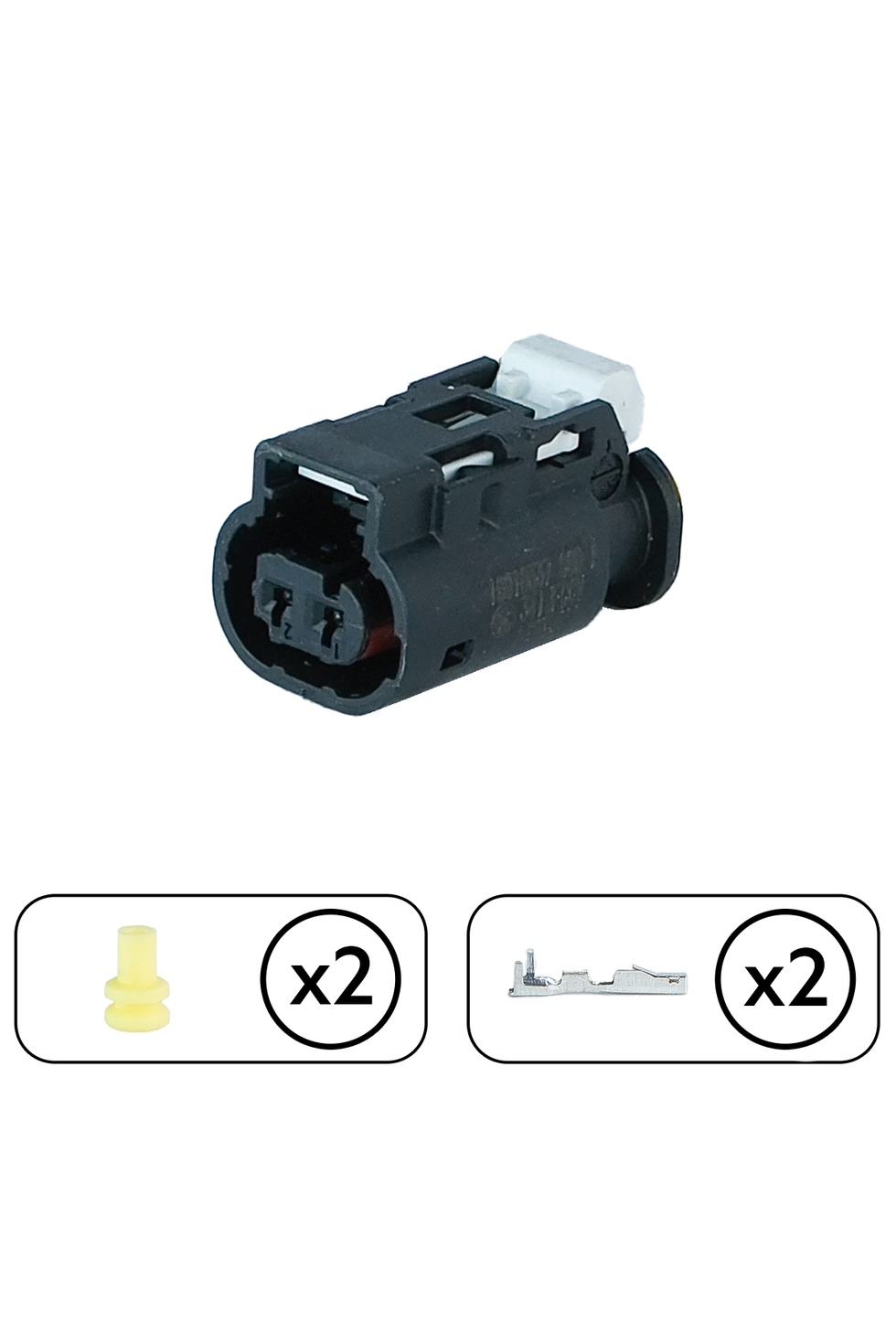 Kostal Enjektör Soketi 2 Pin Kablosuz