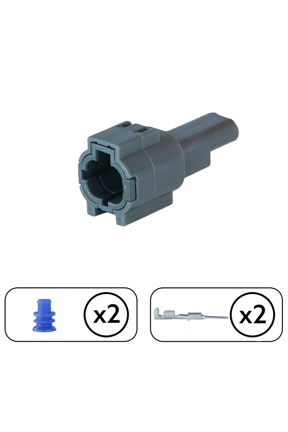 Mitsubishi Abs Sinyal Soketi 2 Pin