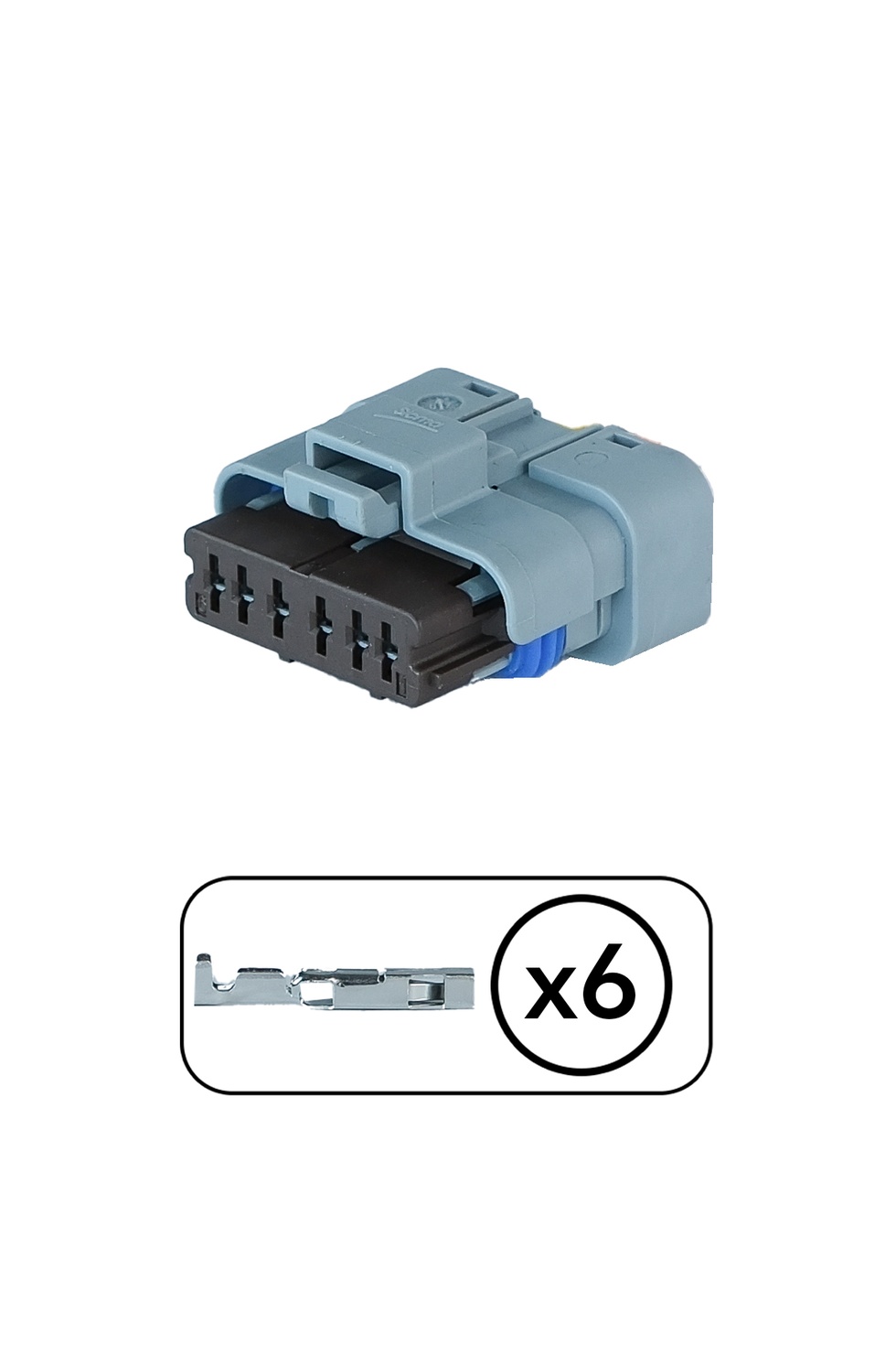 Hava Akışmetre Soketi 6 Pin Kablosuz