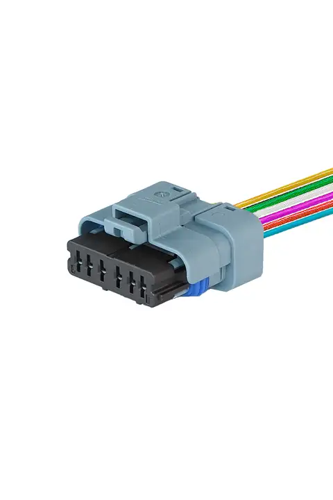 Hava Akışmetre Soketi 6 Pin Kablolu