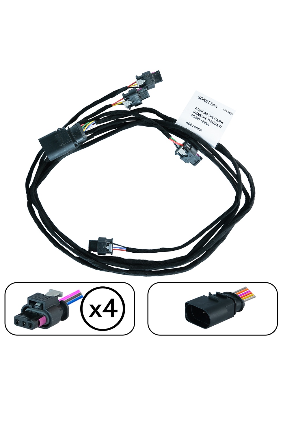 Audi A6 Ön Park Sensör Tesisatı 4G5971095A