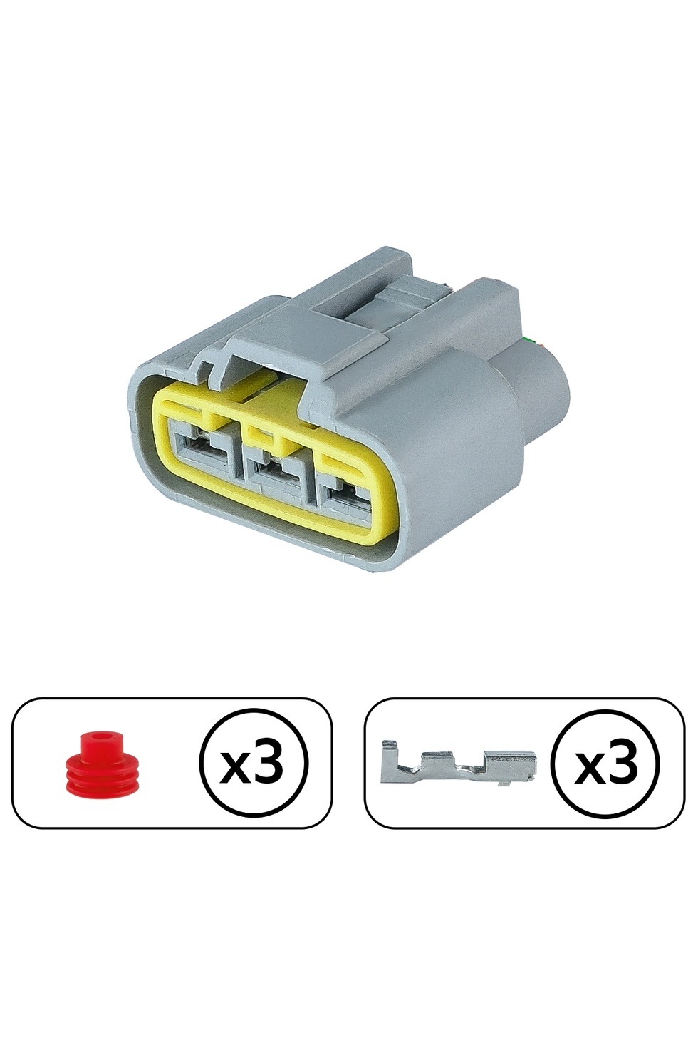 Honda Konjektör Soketi 3 Pin