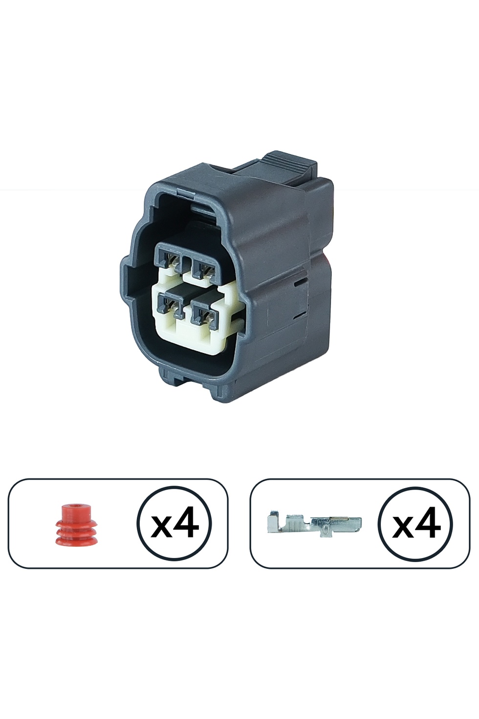 Oksijen Sensörü Soketi 4 Pin