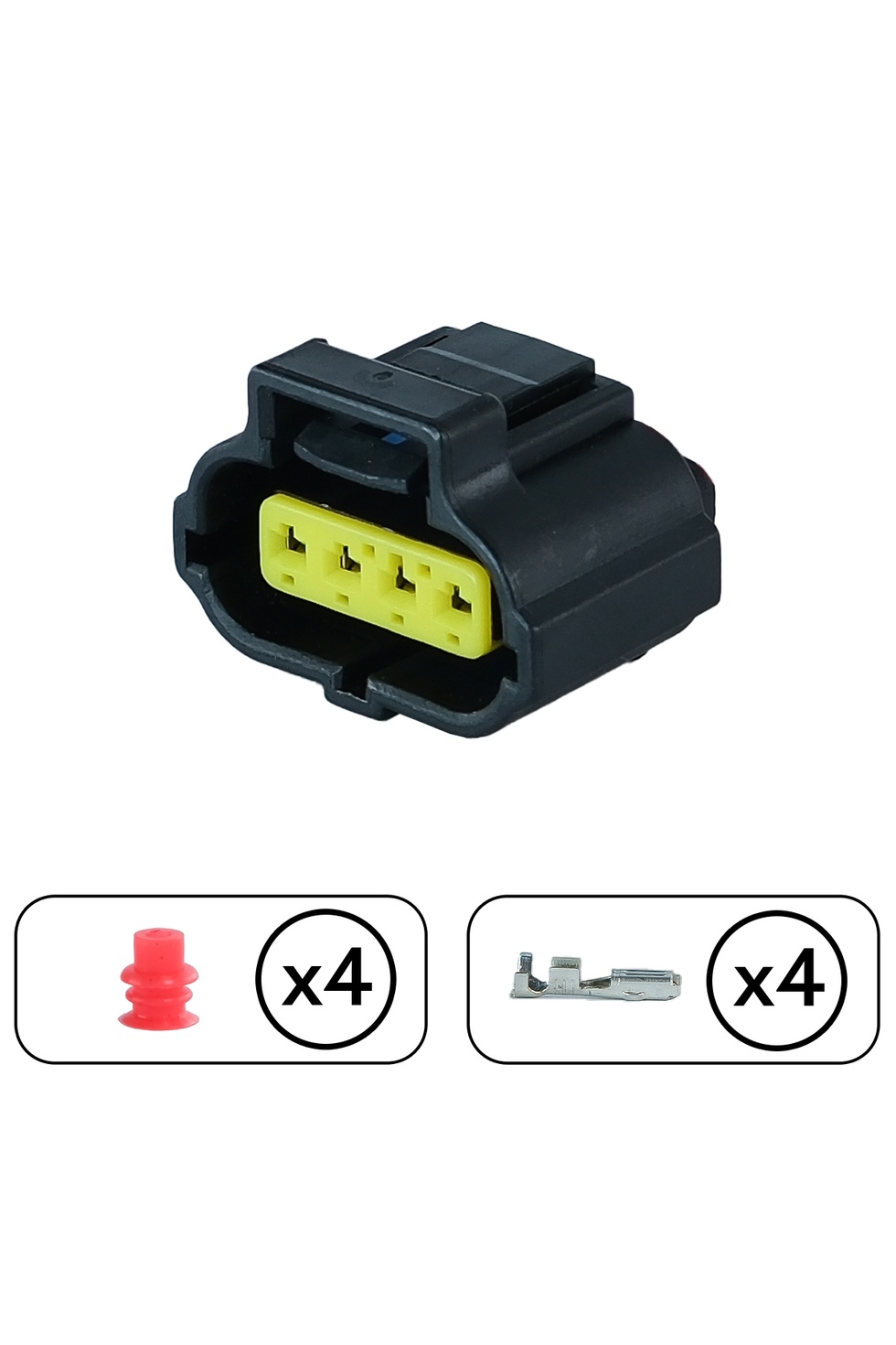 Ford Gaz Kelebeği Soketi 4 Pin