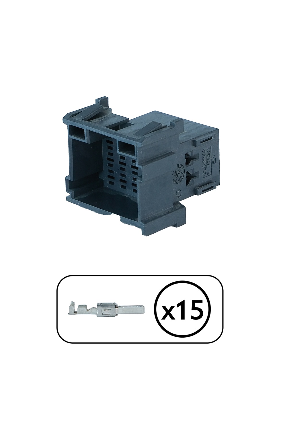 MCP 2.8 Dişi Konnektör 15 Pin Kablosuz