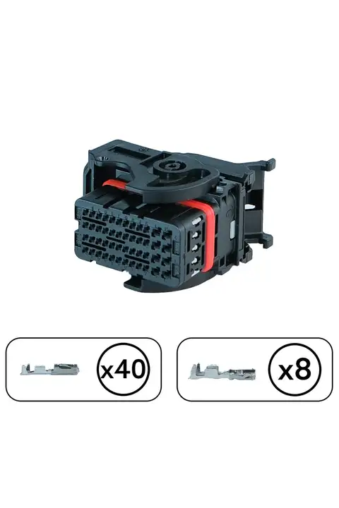 Ford Beyin Soketi Siyah 48 Pin