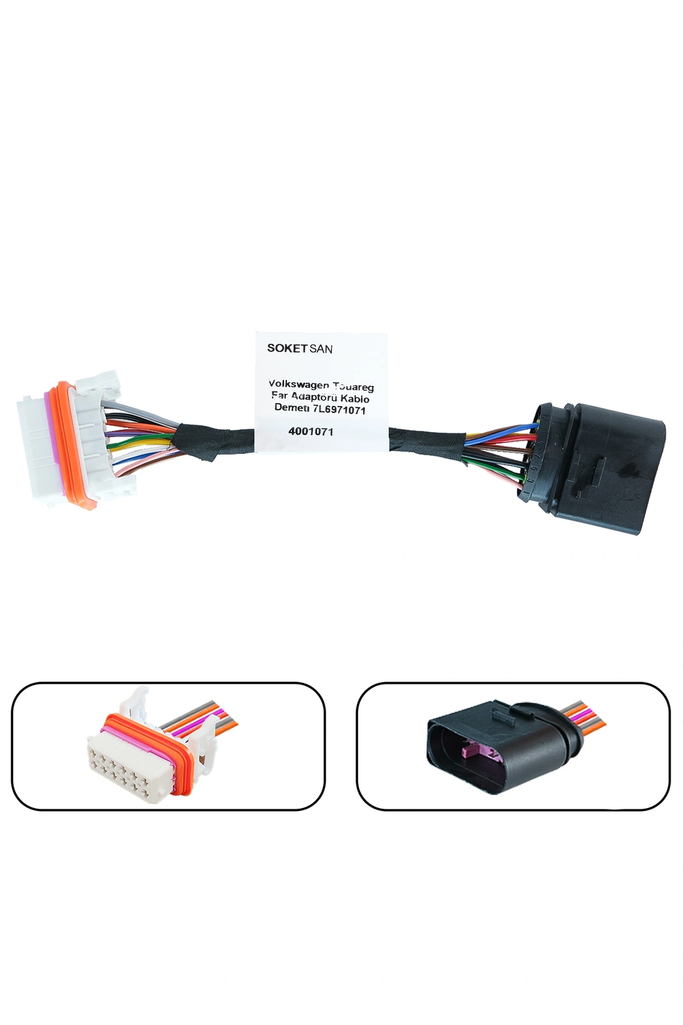 Porsche Cayenne Far Adaptörü Kablo Demeti 7L6971071