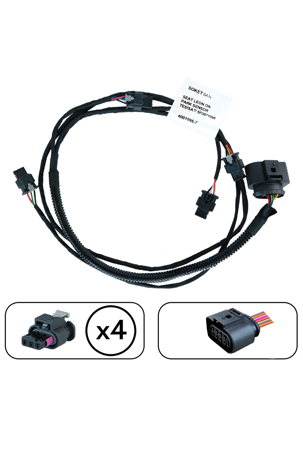 Seat Leon Ön Park Sensör Tesisatı 5F0971095