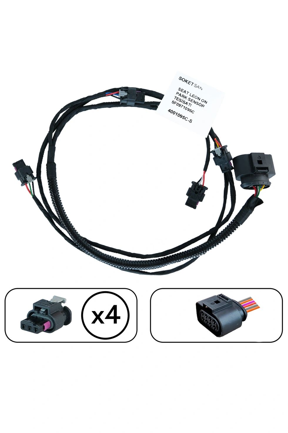Seat Leon Ön Park Sensör Tesisatı 5F0971095C