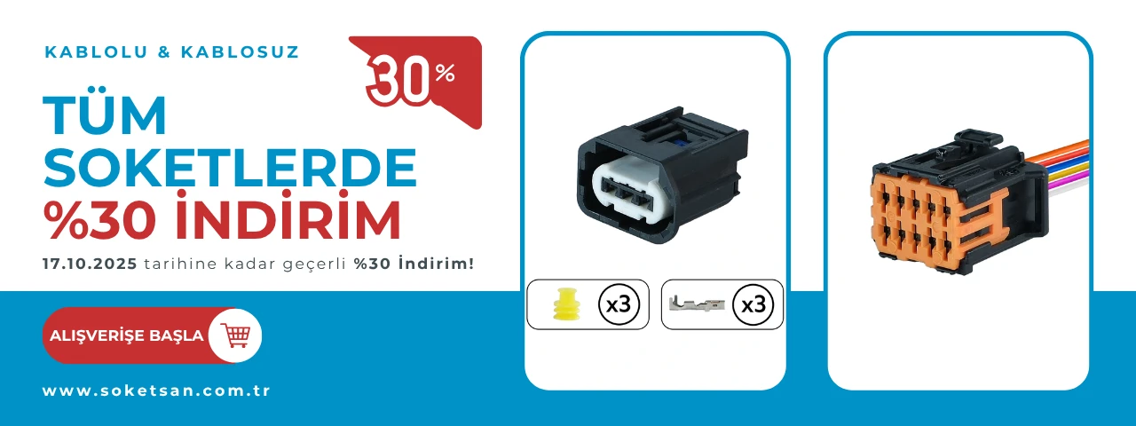 Soketlerde %30 İndirim