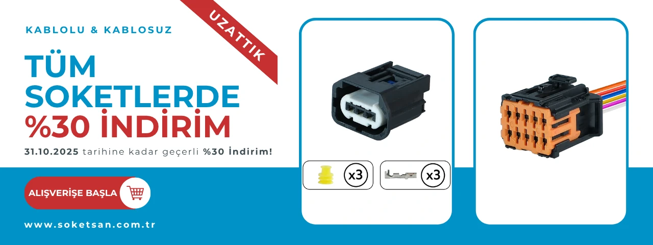 Soketlerde %30 İndirim