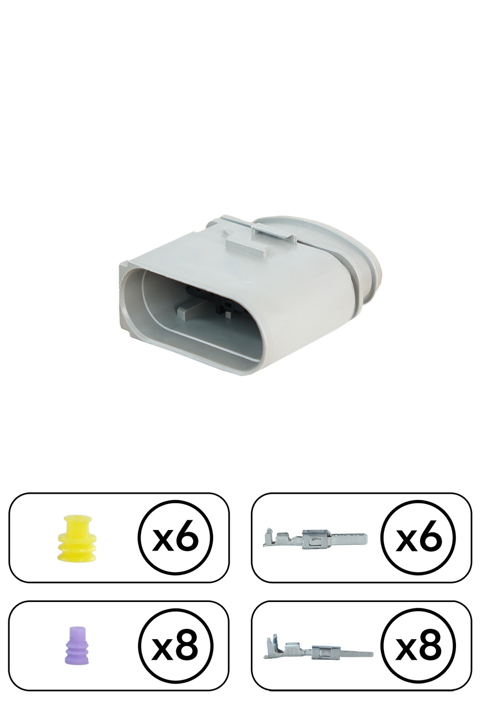 Audi Far Soketi Dişi 14 Pin Kablosuz